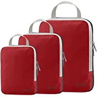 Los mejores  - Gonex Organizador Maletas Equipaje- Bolsas Viaje Cubos Embalaje Almacenaje Extensibles Impermeable para Ropa Zapatos…